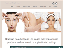 Tablet Screenshot of brazilianbeautyusa.com